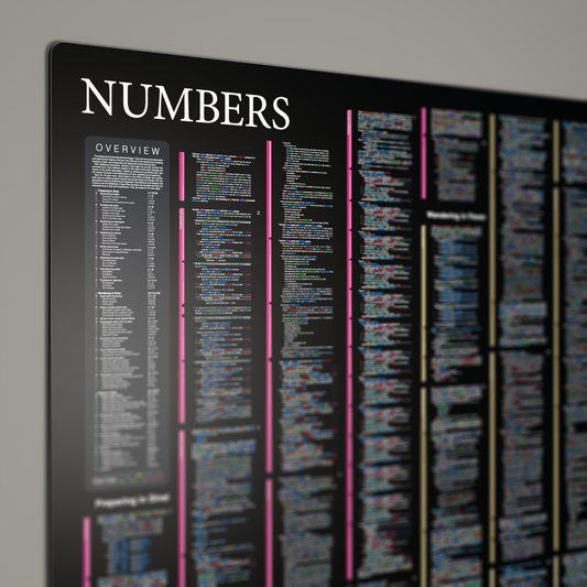 Fresh Look Bible - Numbers Panorama - Dark Mode