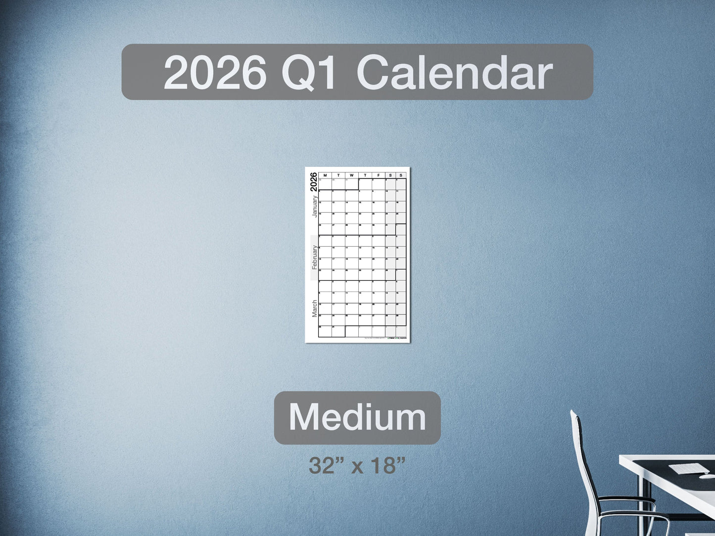 2026 Q1 Calendar Medium
