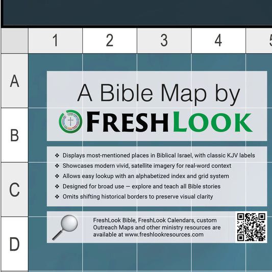 Bible Maps Set - Large