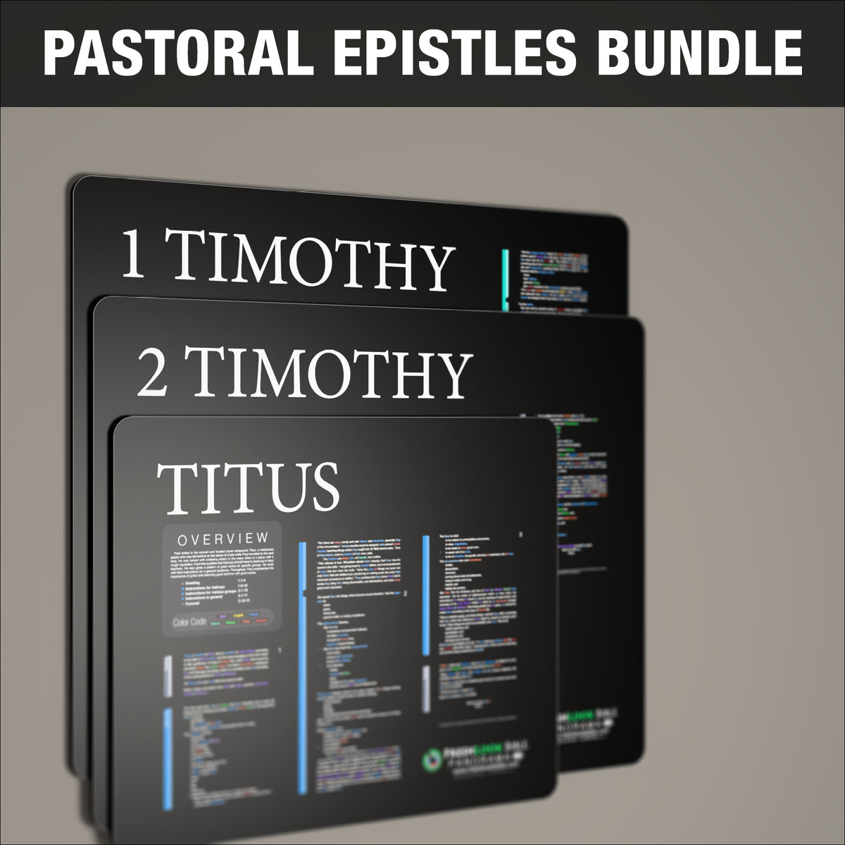 Pastoral Epistles Panorama Bundle