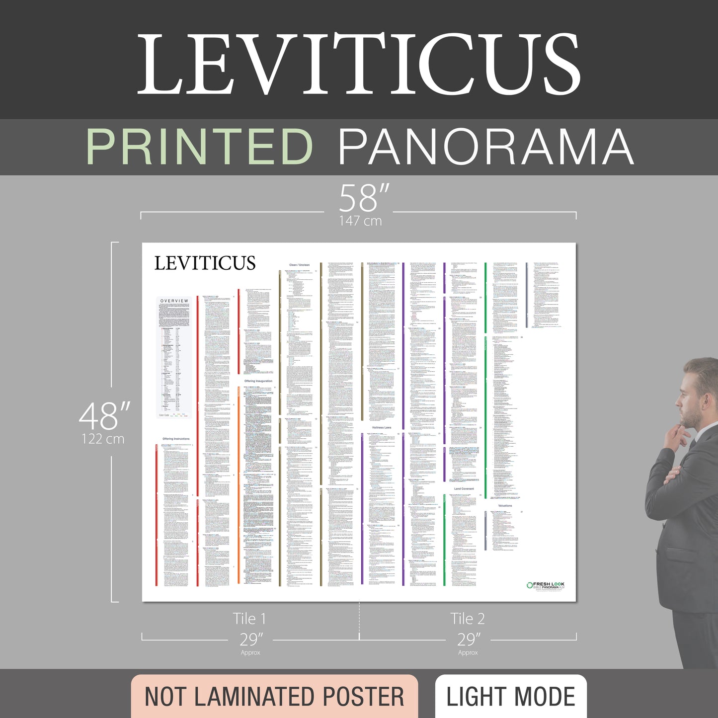 Leviticus Panorama Not Laminated