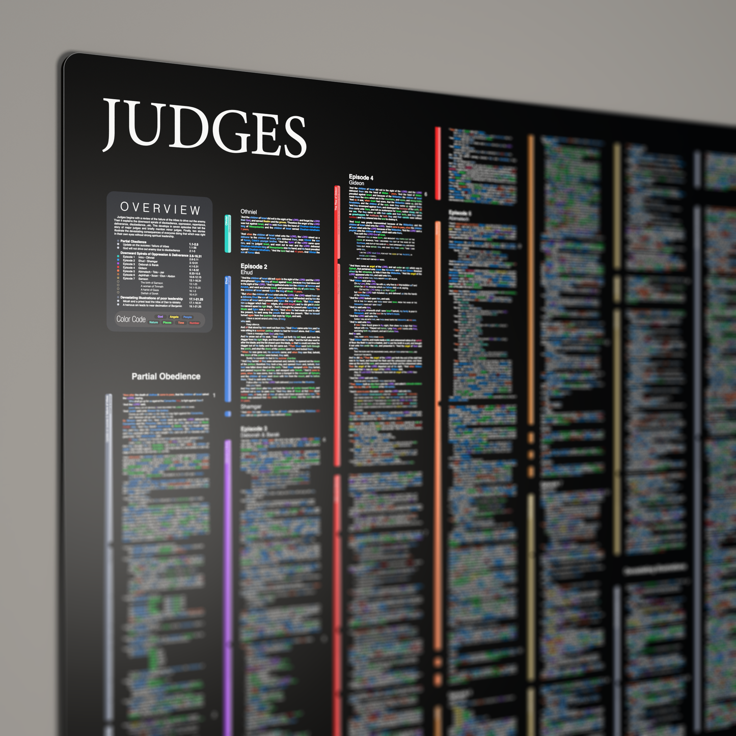 Fresh Look Bible - Judges Panorama - Dark Mode
