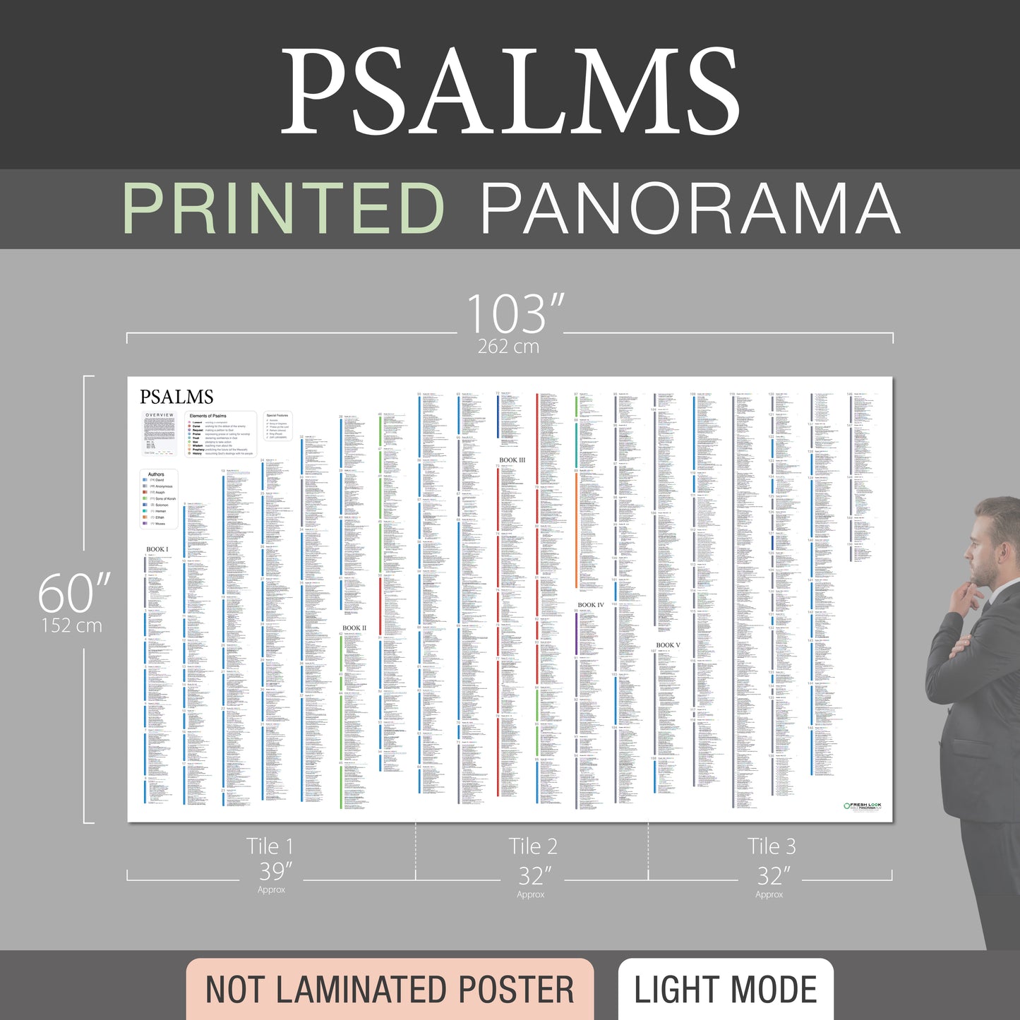 Psalms Panorama Not Laminated