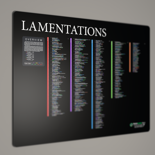 Fresh Look Bible - Lamentations Panorama - Dark Mode