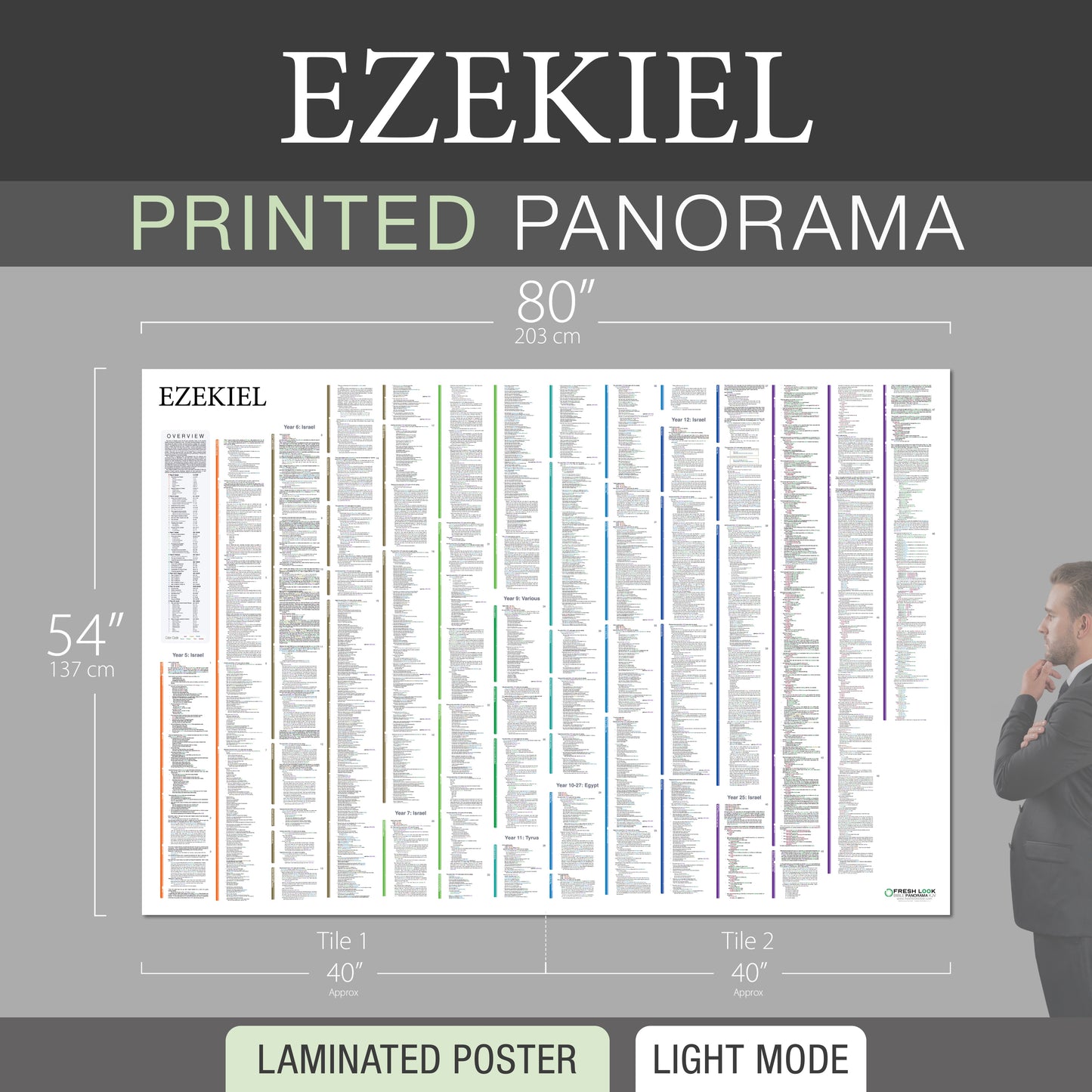 Ezekiel Panorama Laminated