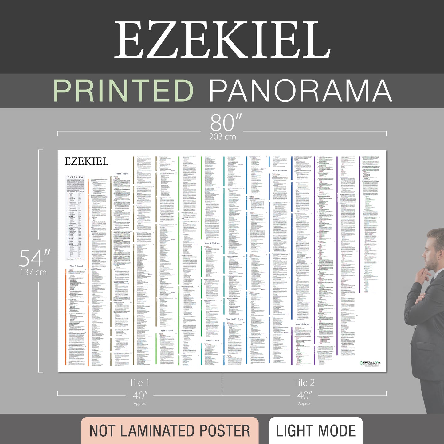 Ezekiel Panorama Not Laminated