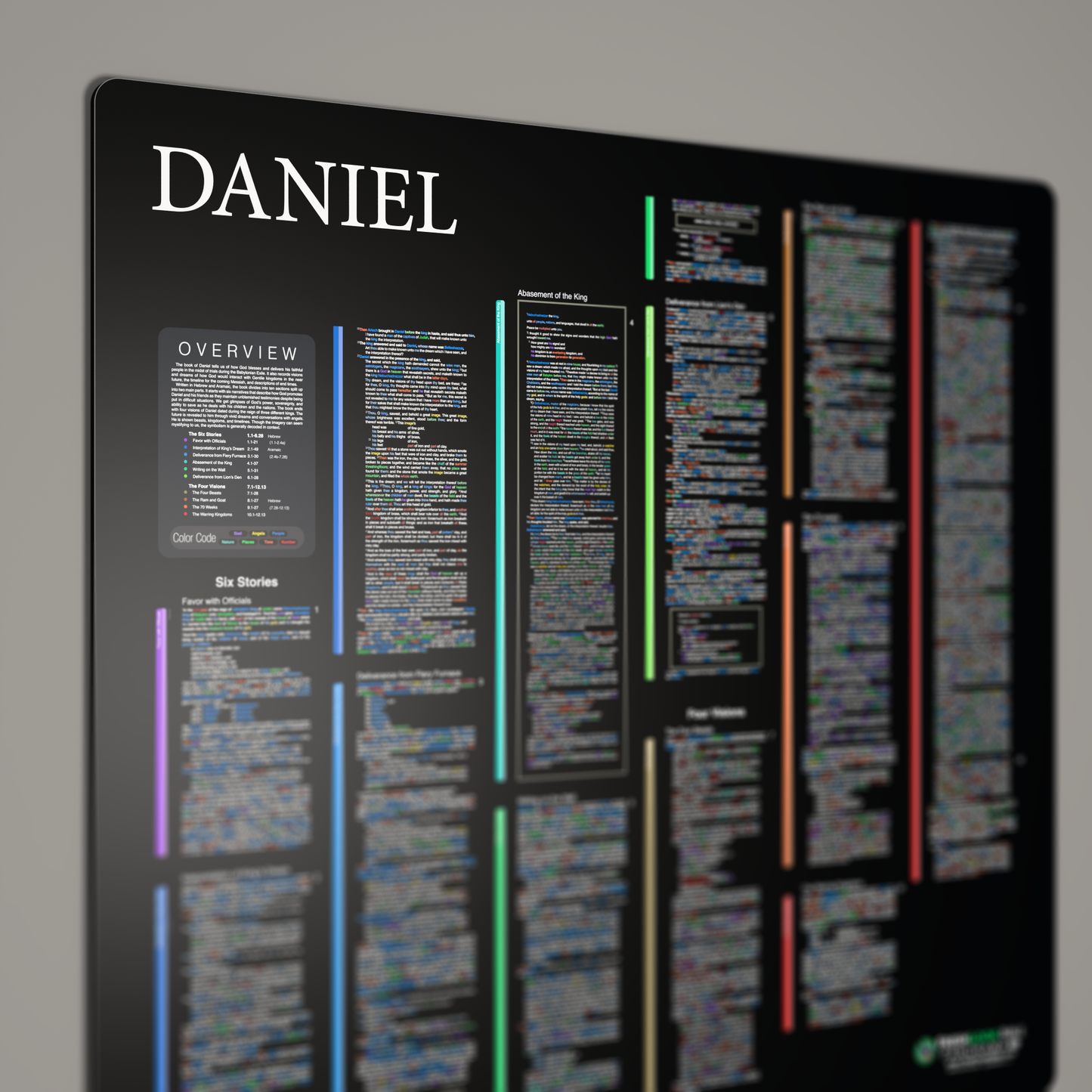 Fresh Look Bible - Daniel Panorama - Dark Mode