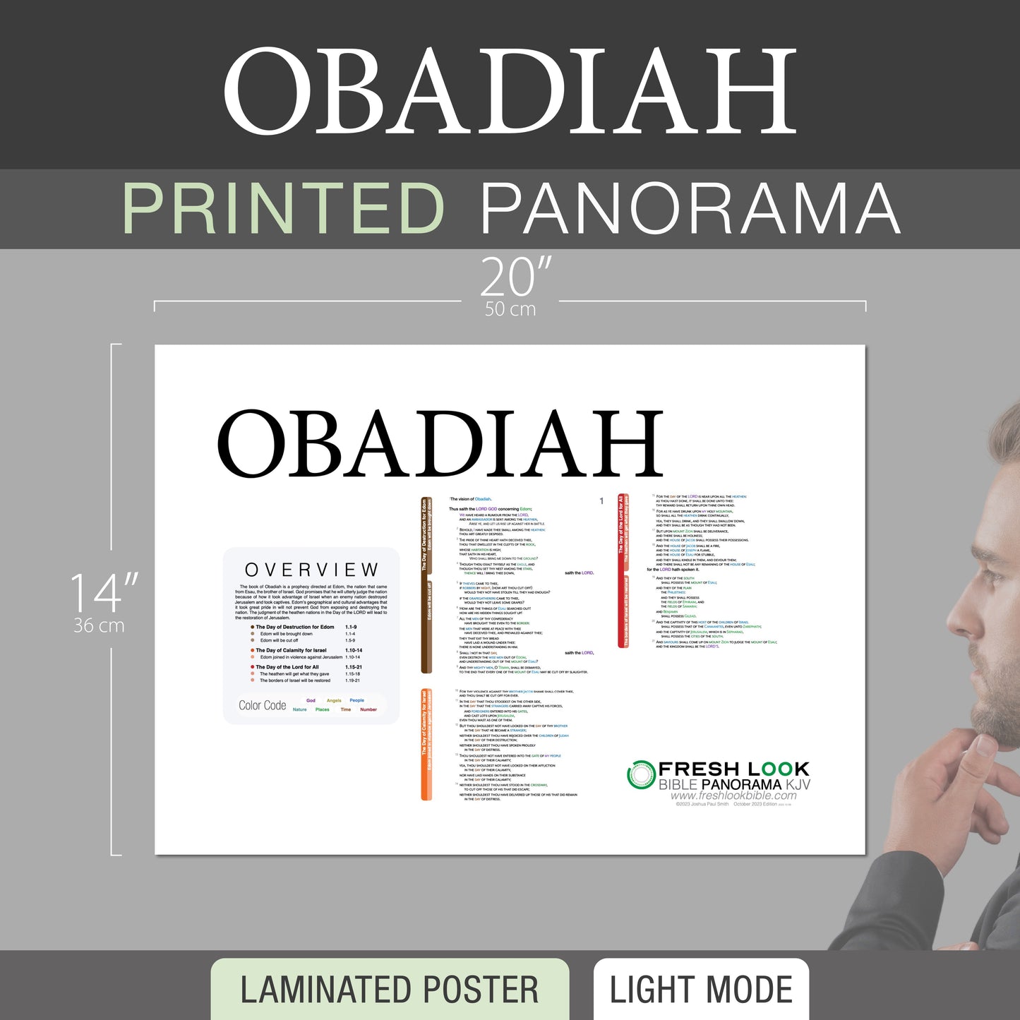 Obadiah Panorama Laminated