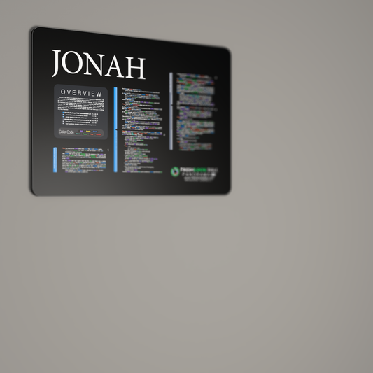 Fresh Look Bible - Jonah Panorama - Dark Mode