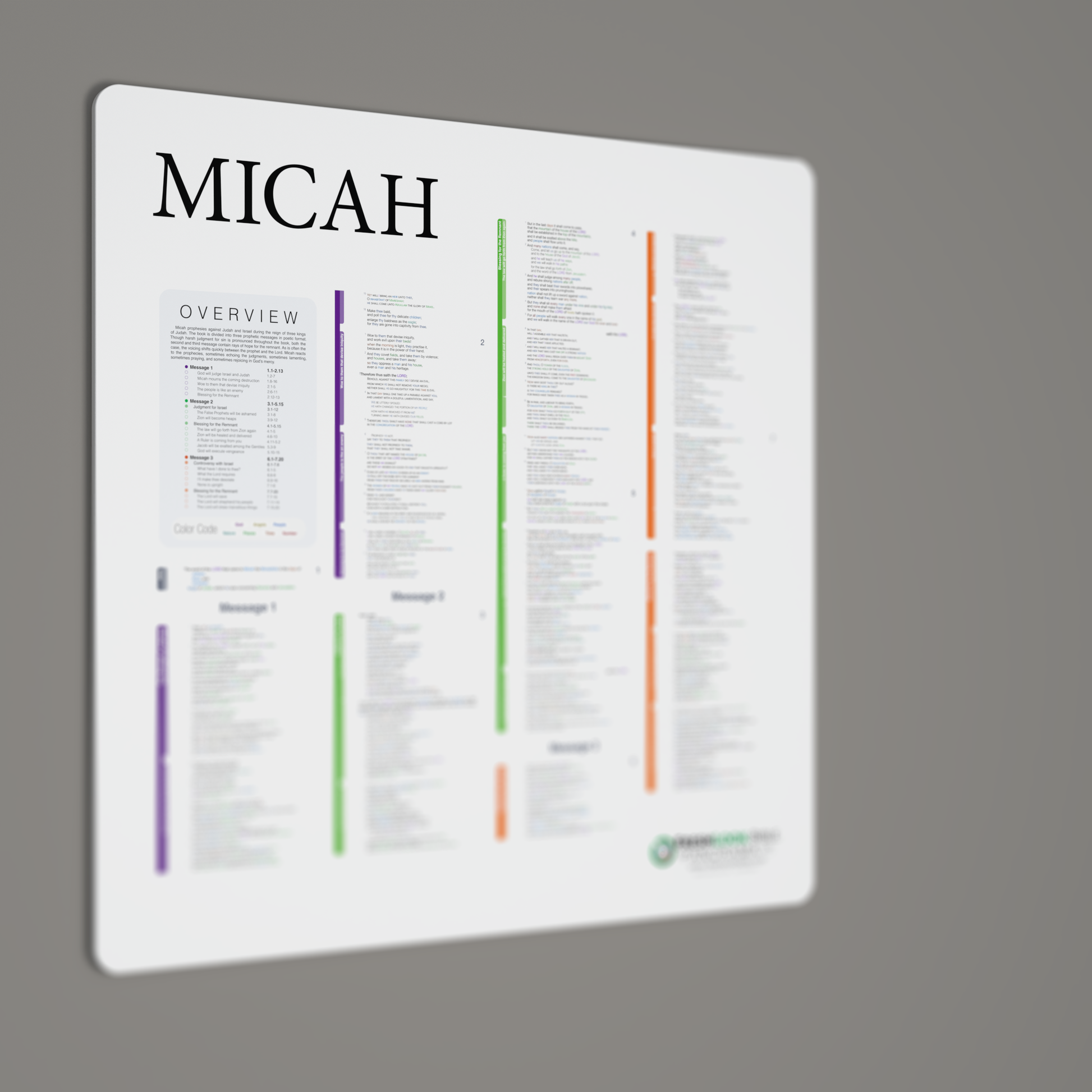 Fresh Look Bible - Micah Panorama - Light Mode