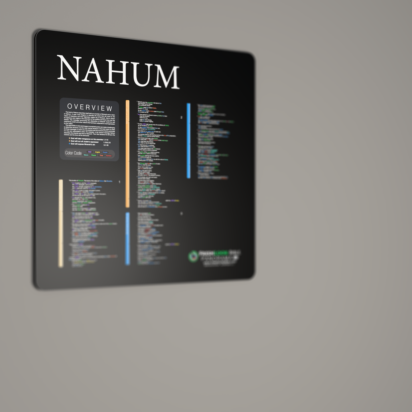 Fresh Look Bible - Nahum Panorama - Dark Mode