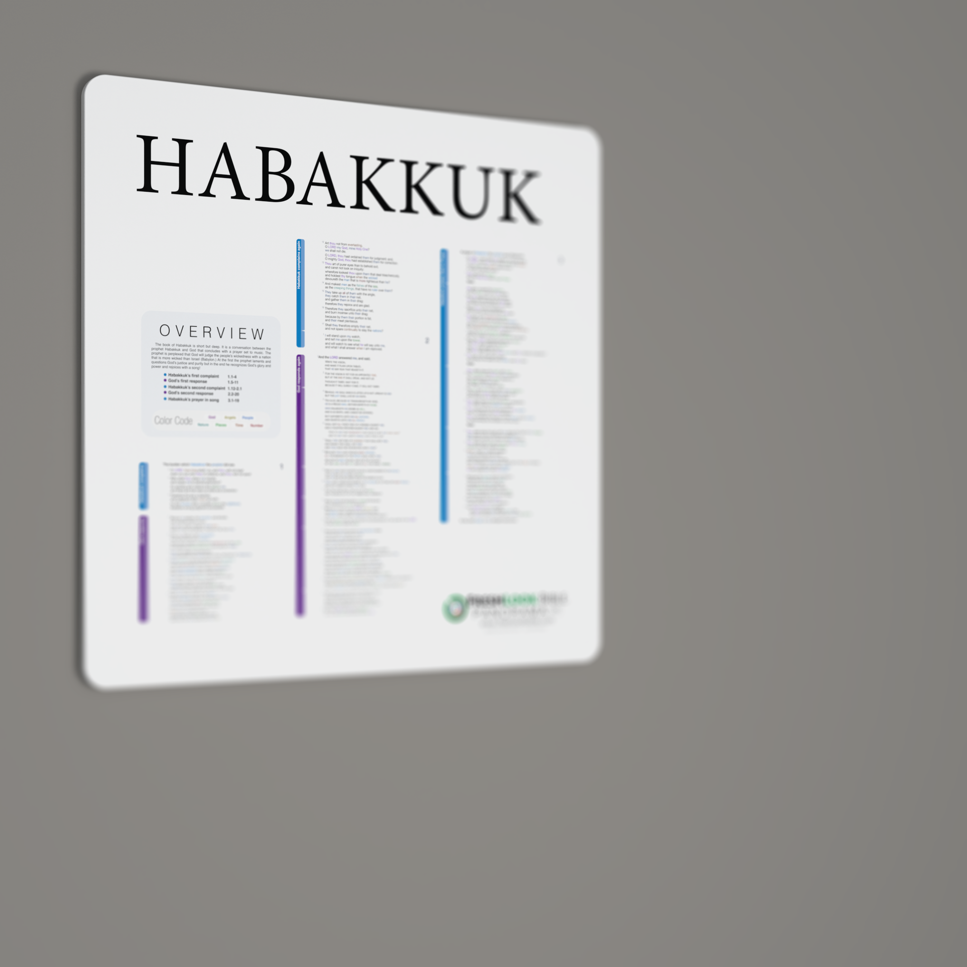 Fresh Look Bible - Habakkuk Panorama - Light Mode