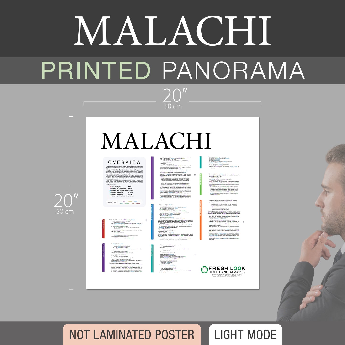 Malachi Panorama Not Laminated