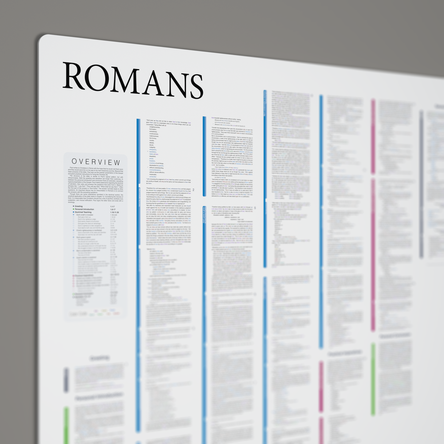 Fresh Look Bible - Romans Panorama - Light Mode