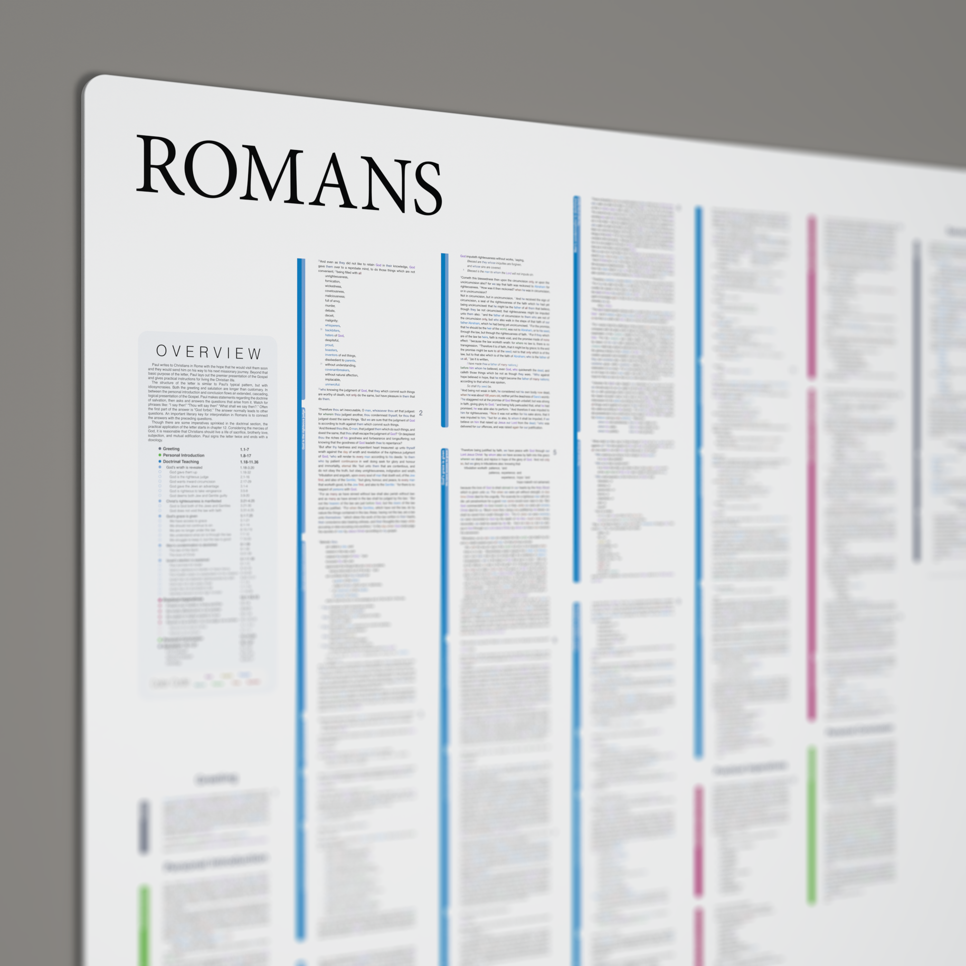 Fresh Look Bible - Romans Panorama - Light Mode