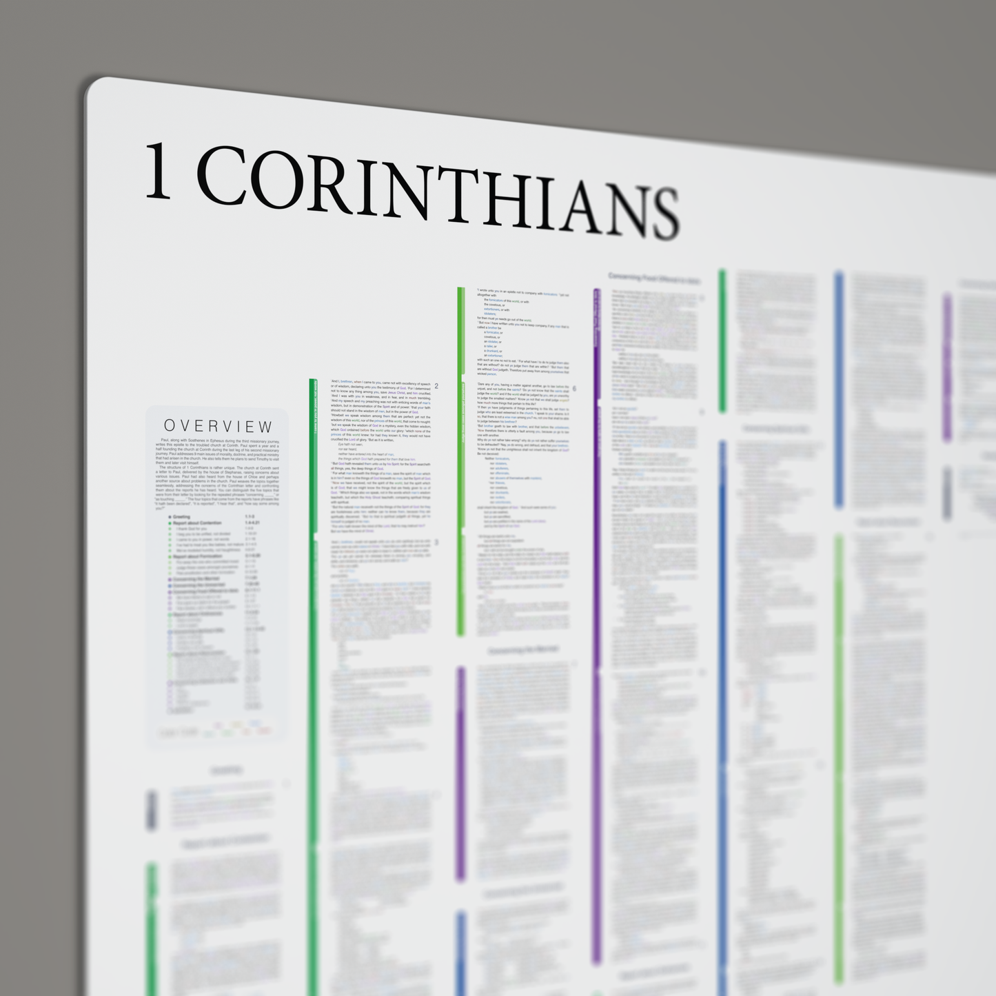 Fresh Look Bible - 1 Corinthians Panorama - Light Mode