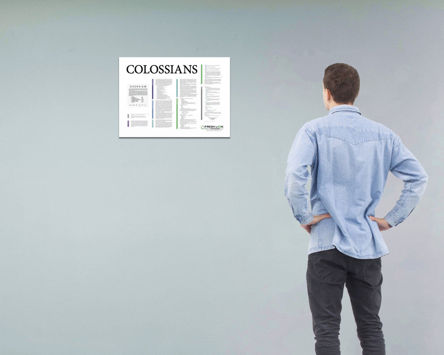 Colossians Panorama Laminated