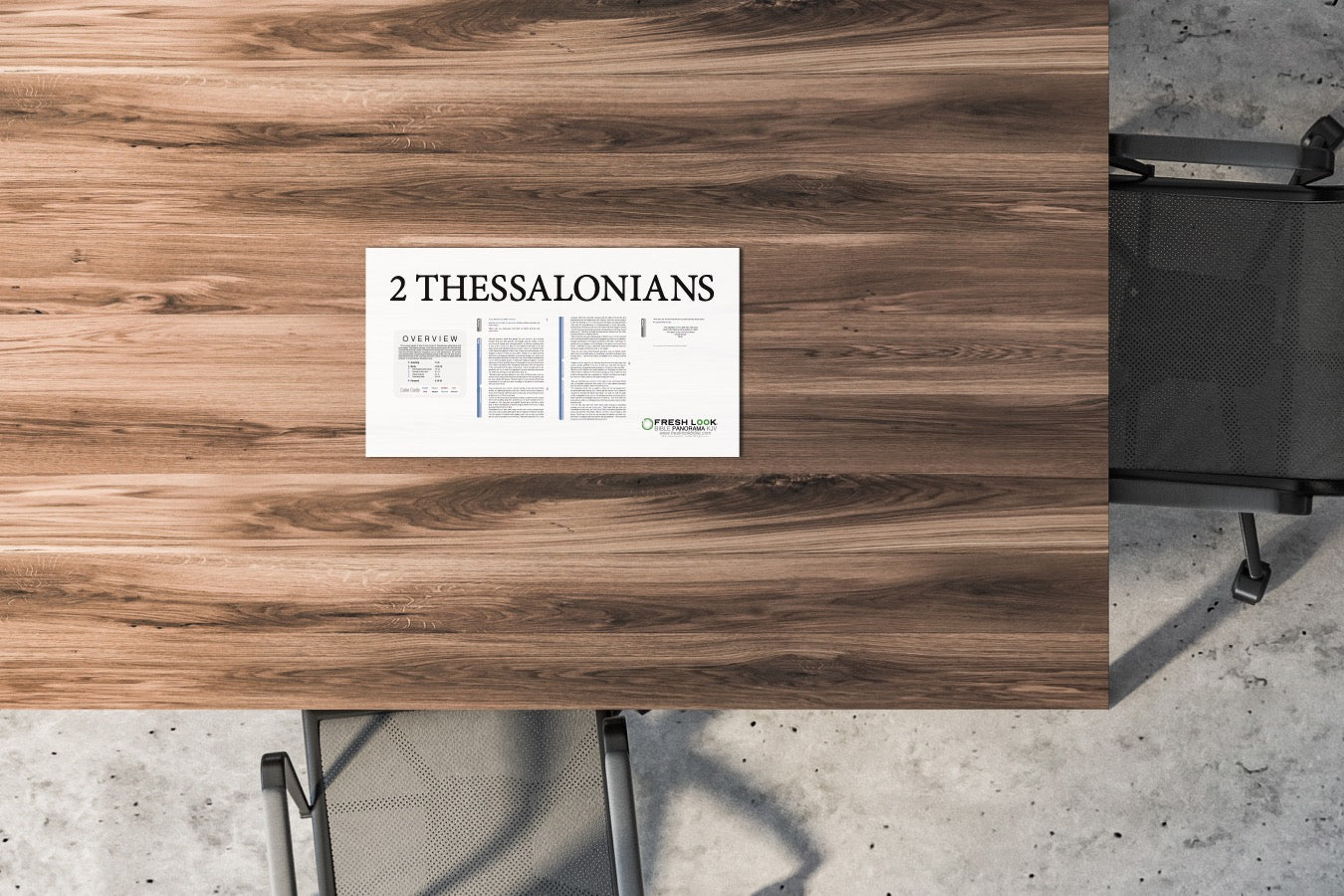 2 Thessalonians Panorama Not Laminated