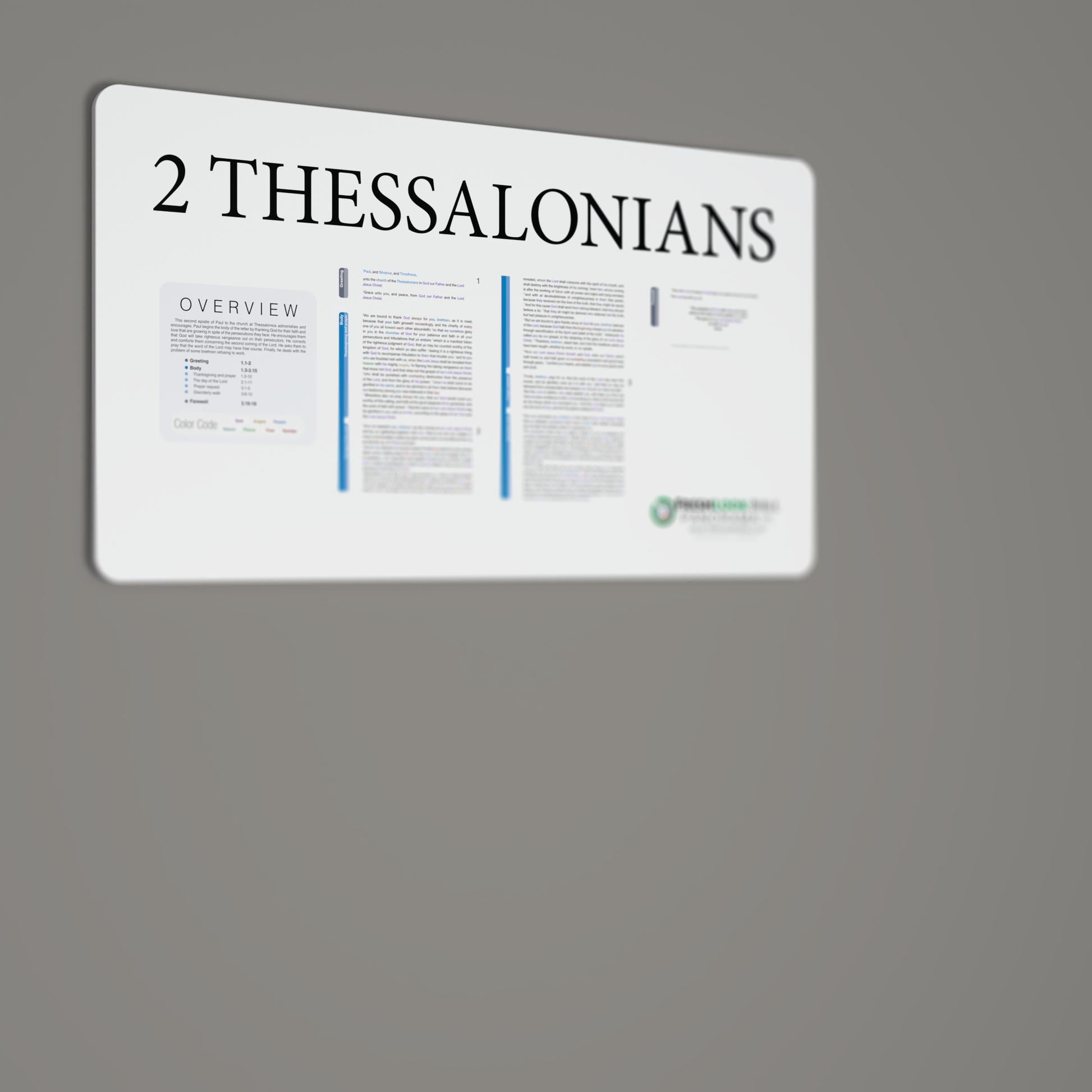 Fresh Look Bible - 2 Thessalonians Panorama - Light Mode