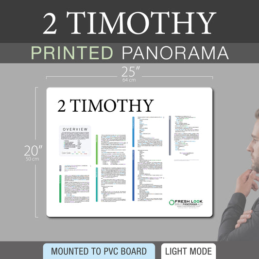 2 Timothy Panorama PVC