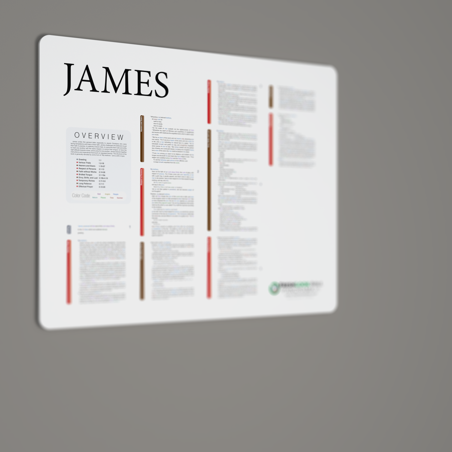 Fresh Look Bible - James Panorama - Light Mode