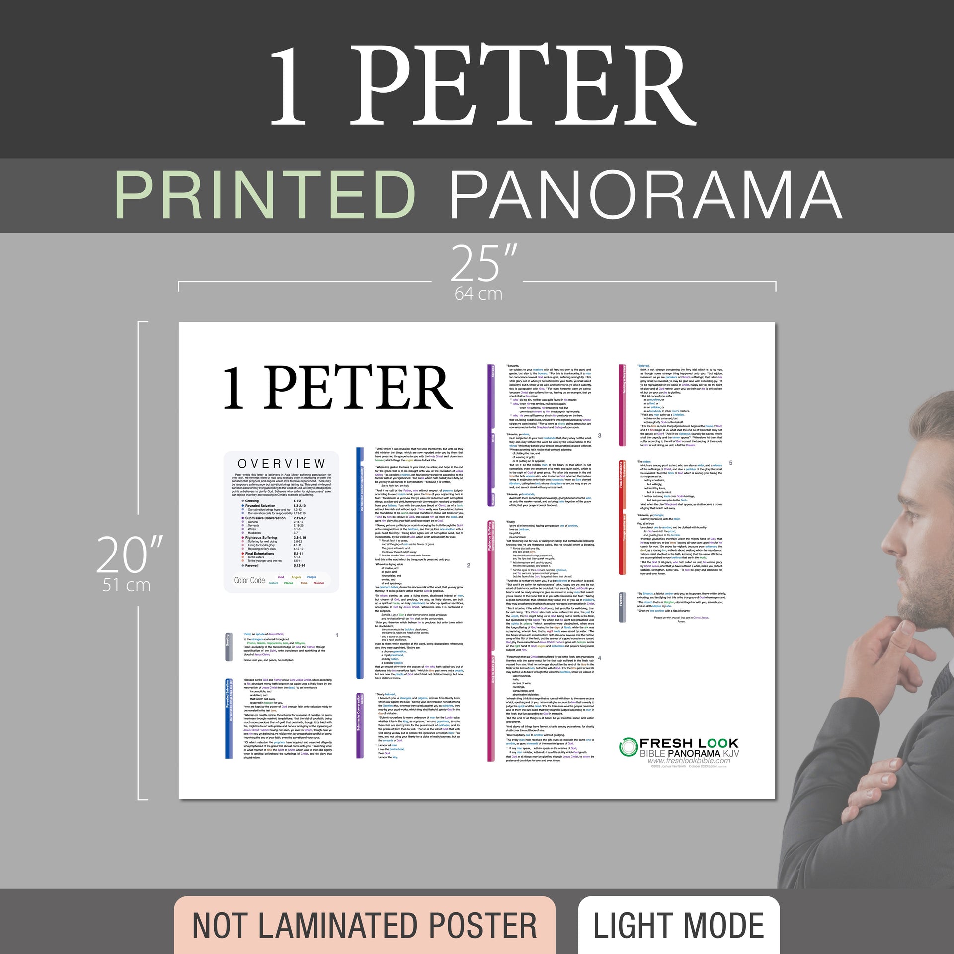 1 Peter Panorama Not Laminated