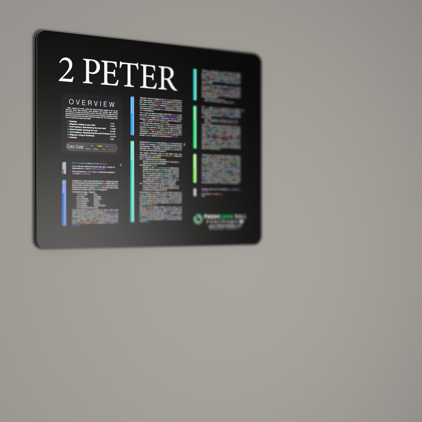 Fresh Look Bible - 2 Peter Panorama - Dark Mode