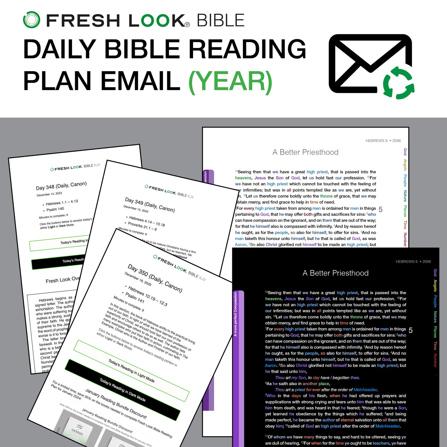 Daily Bible Reading Plan Email [Year]