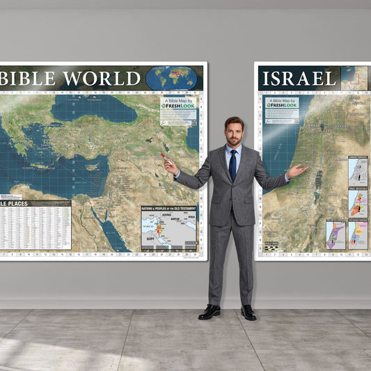 Bible Maps Set - Large
