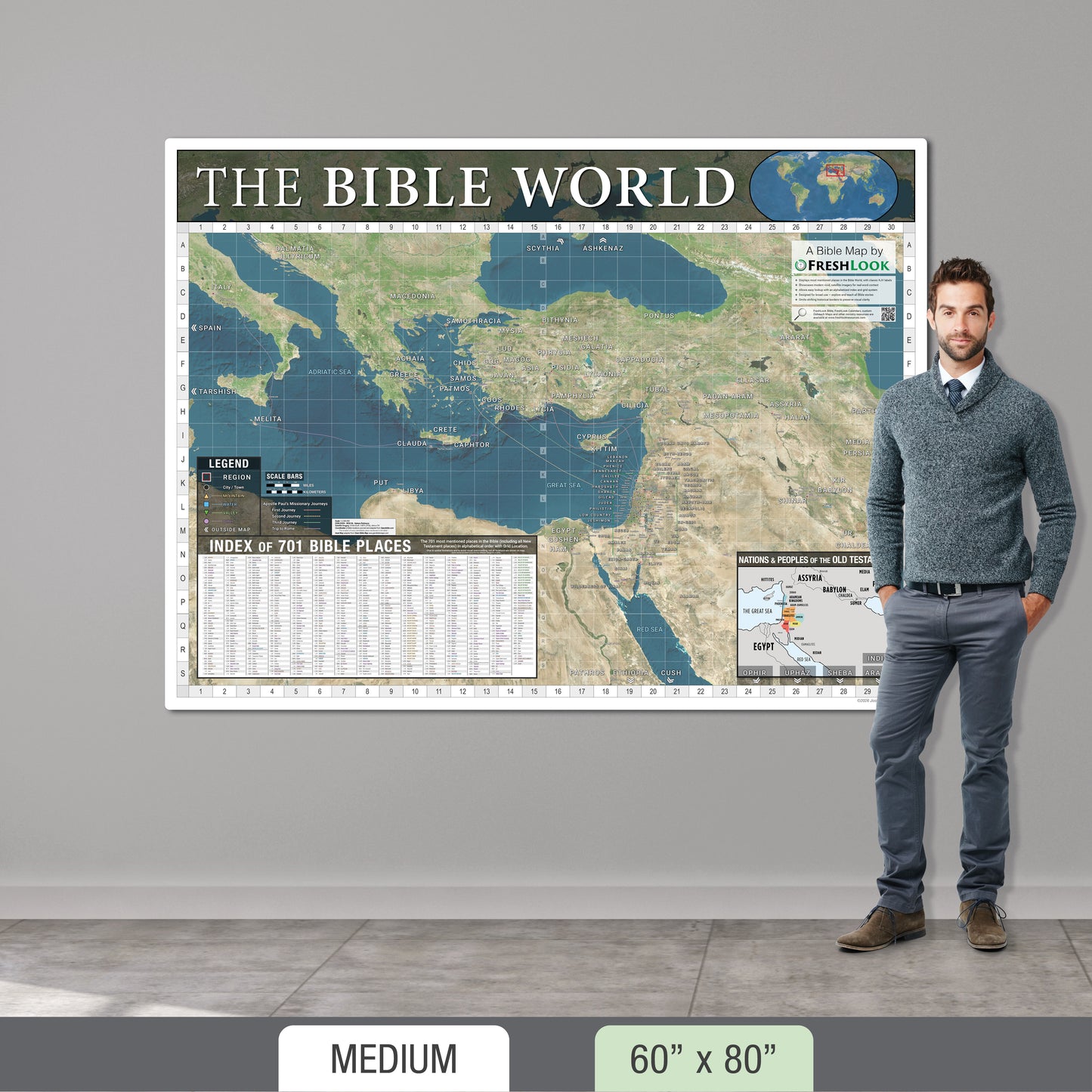 The Bible World Map