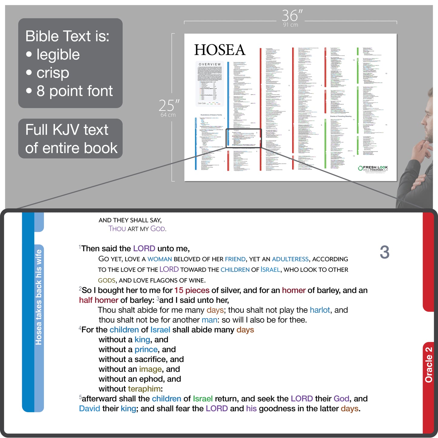 Hosea Panorama Laminated