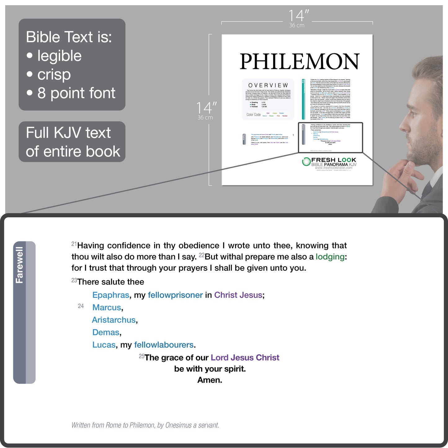 Philemon Panorama Not Laminated