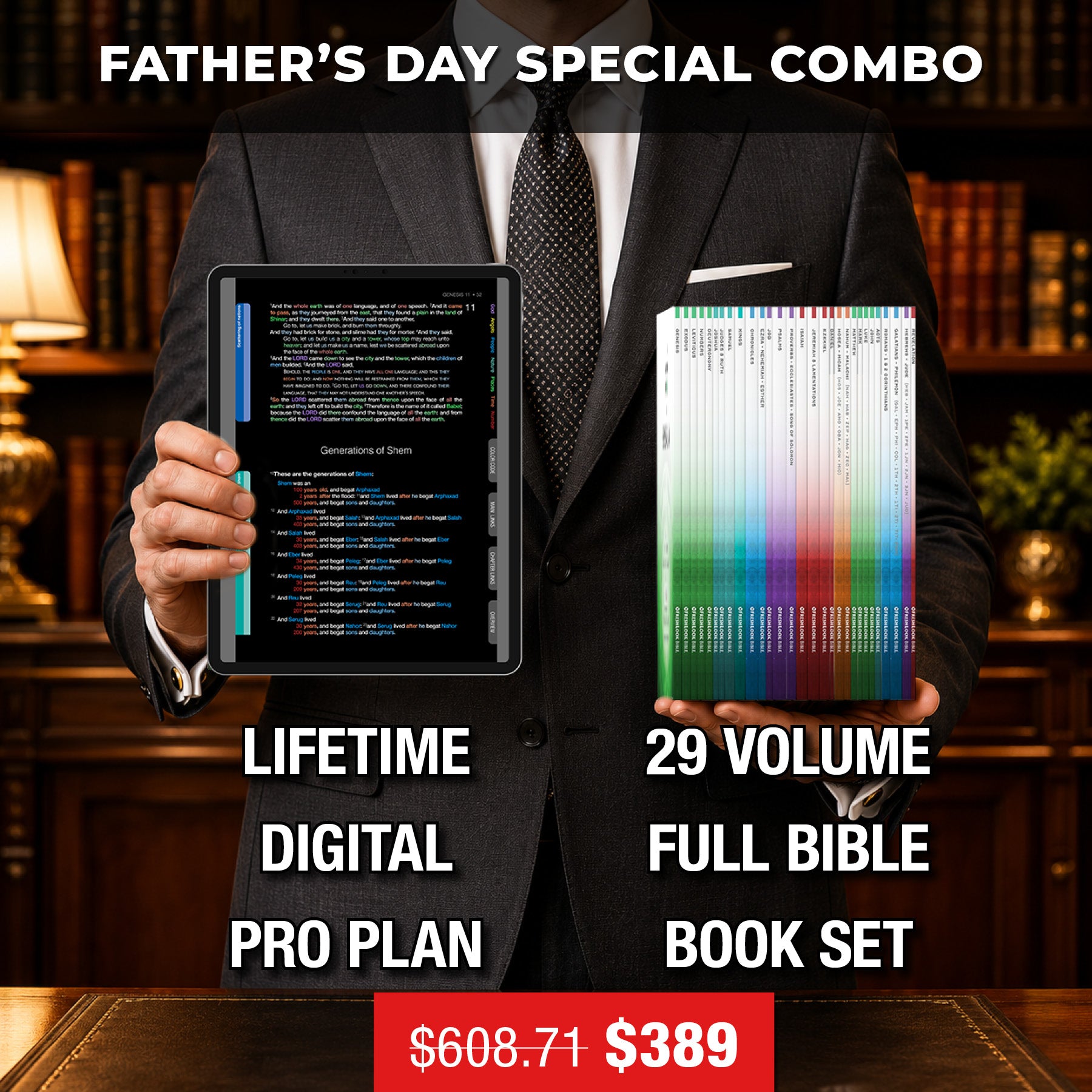 Father's Day Special - Book Set & Lifetime Digital Combo