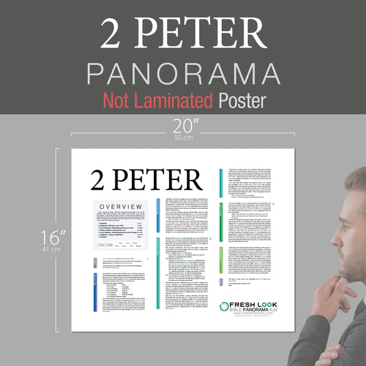 2 Peter Panorama Not Laminated
