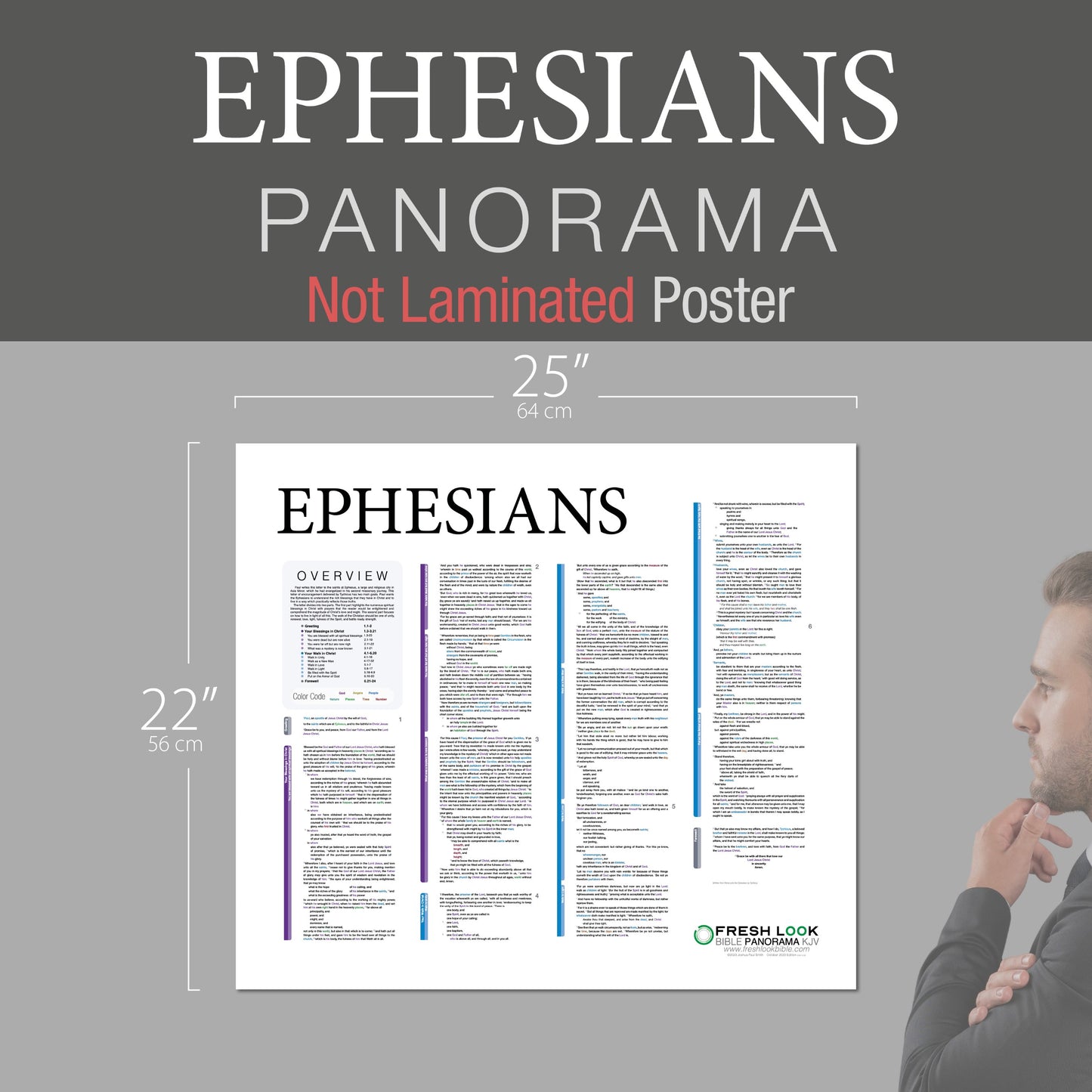 Ephesians Panorama Not Laminated