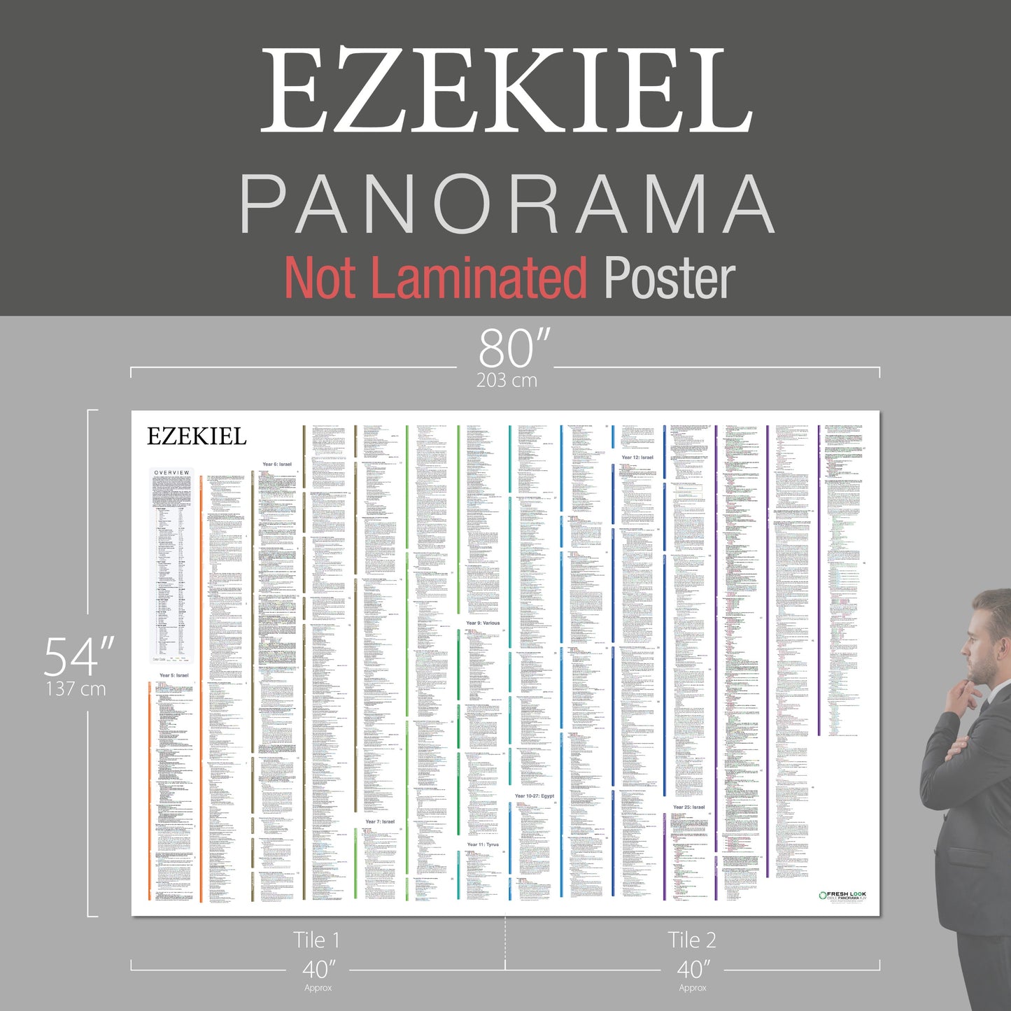Ezekiel Panorama Not Laminated