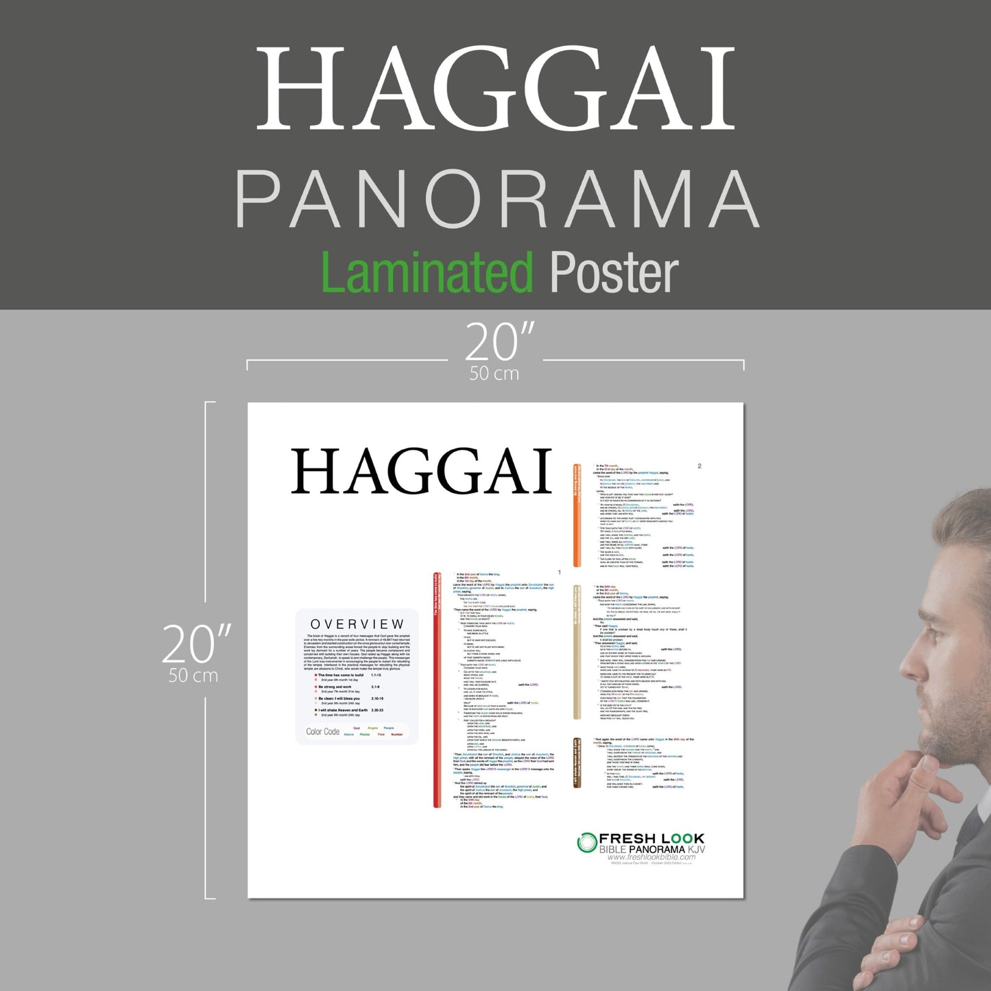 Haggai Panorama Laminated