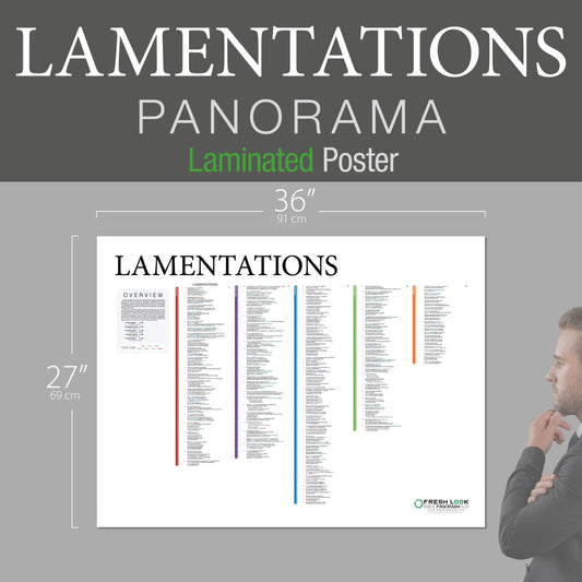 Lamentations Panorama Laminated