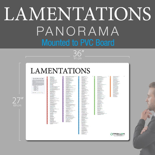 Lamentations Panorama PVC