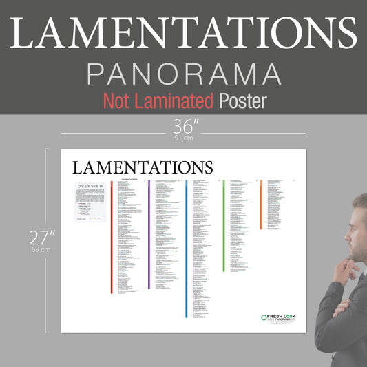 Lamentations Panorama Not Laminated