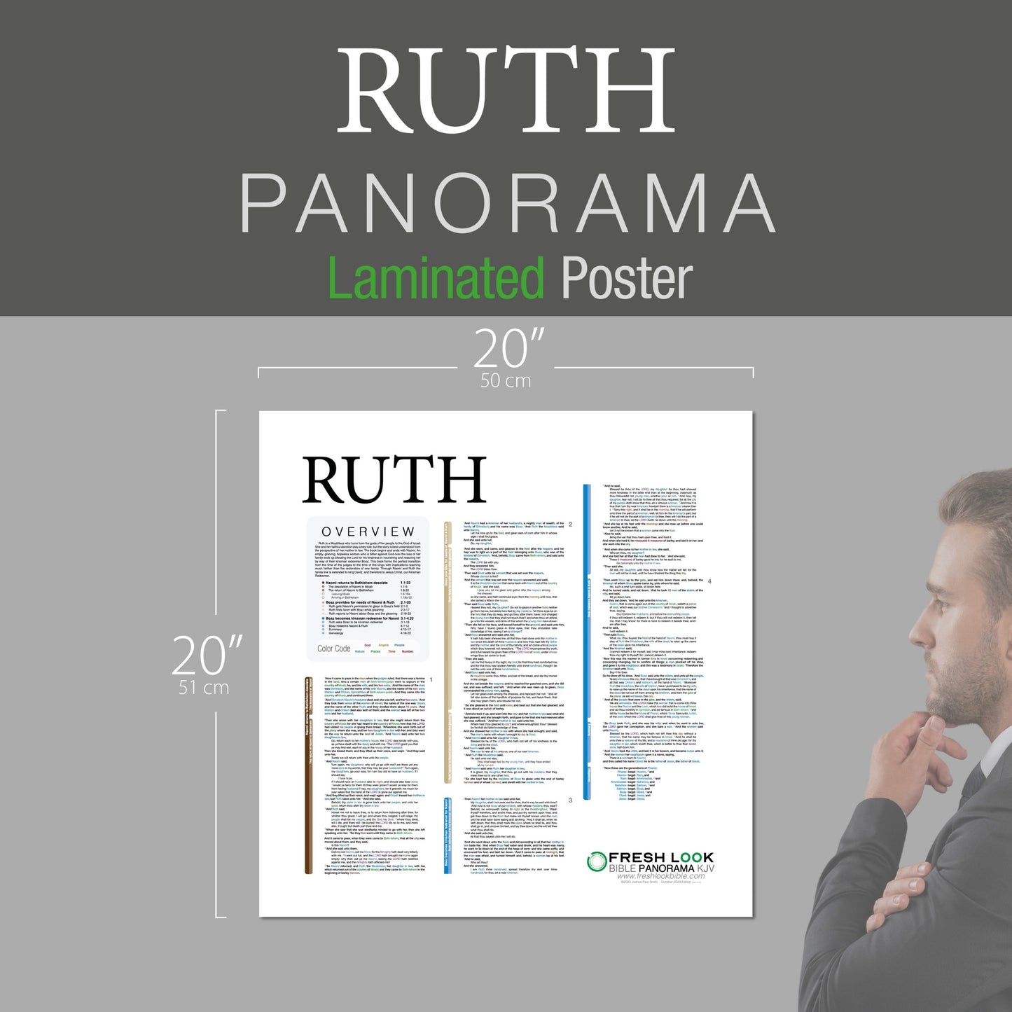 Ruth Panorama Laminated