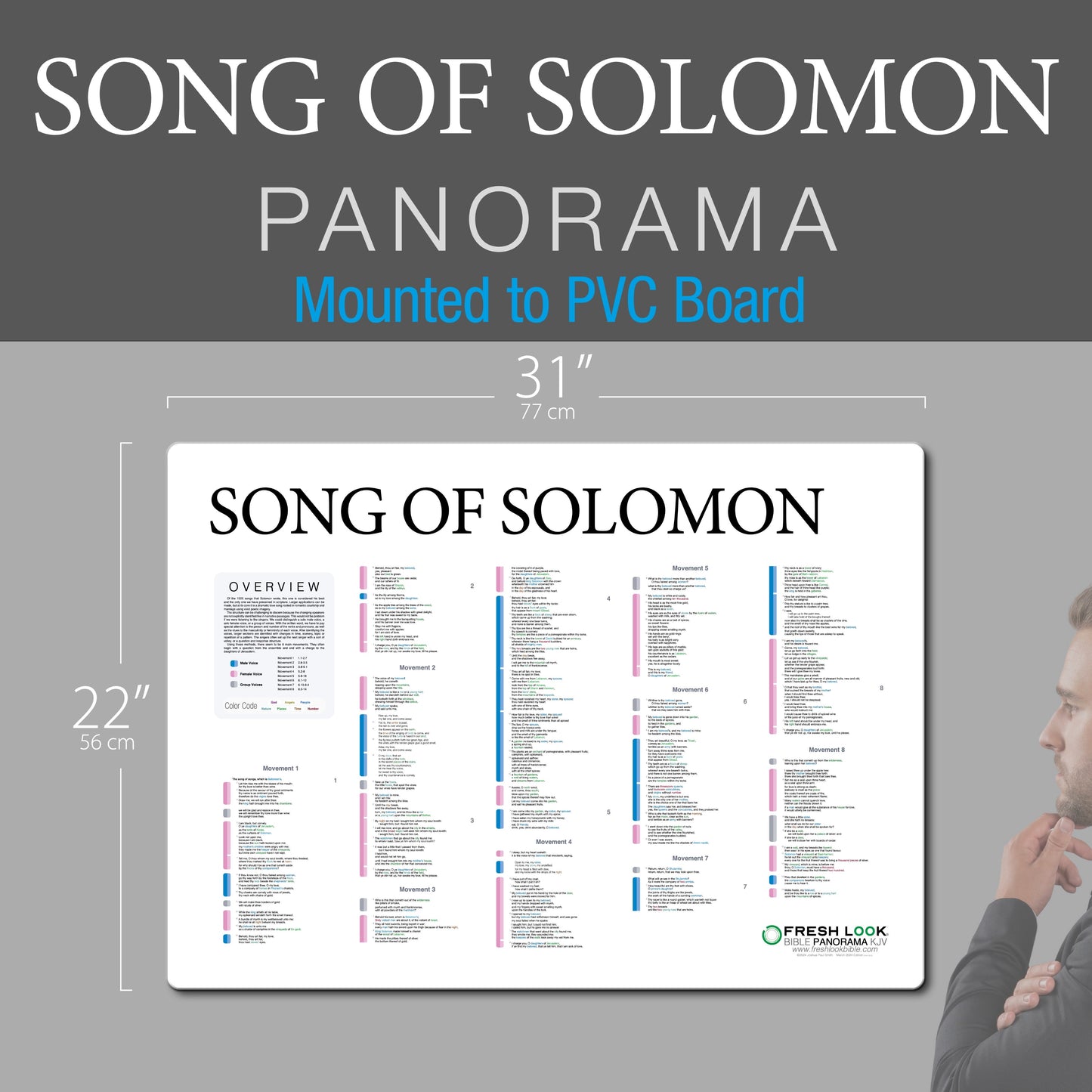 Song of Solomon Panorama PVC