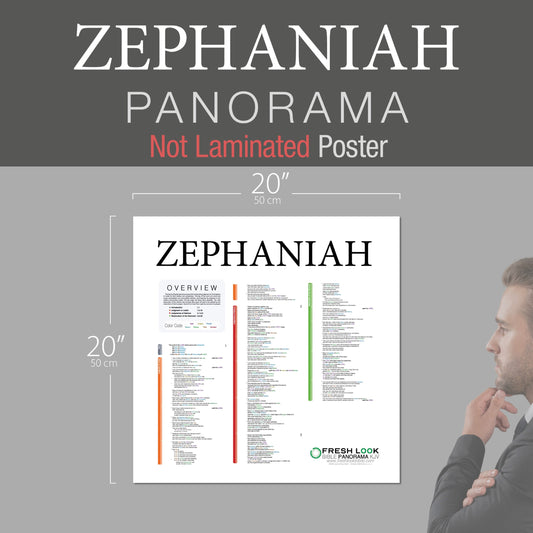 Zephaniah Panorama Not Laminated