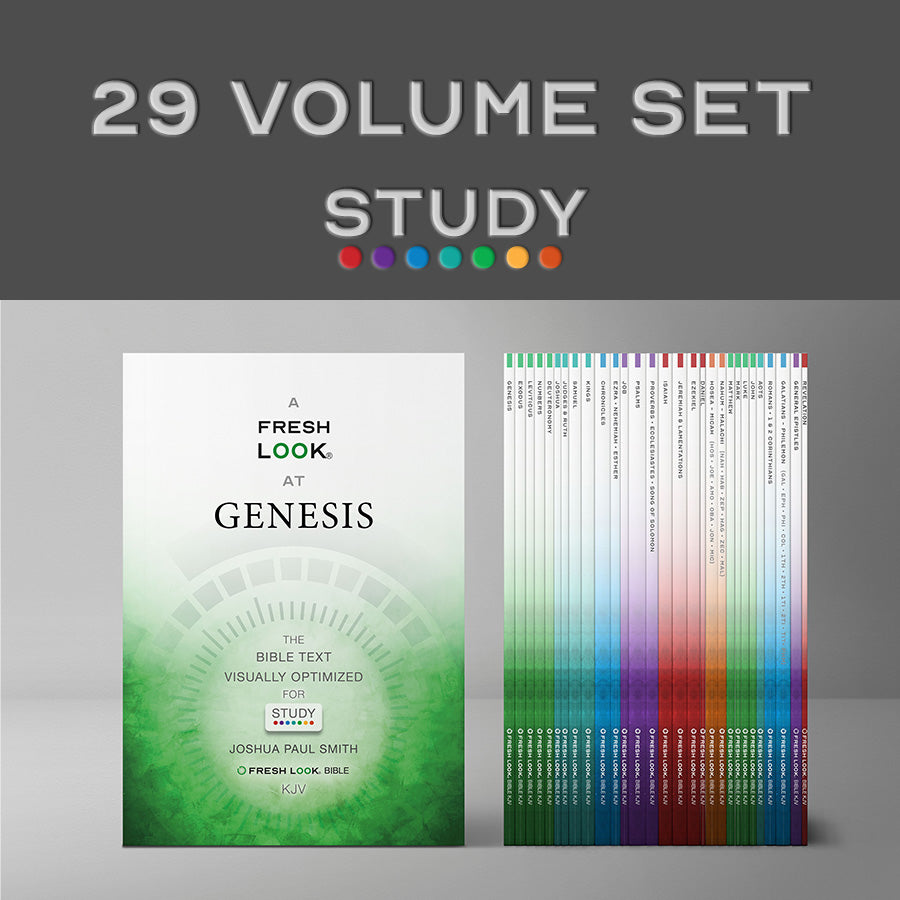29 Volume Book Set Study – Fresh Look Bible