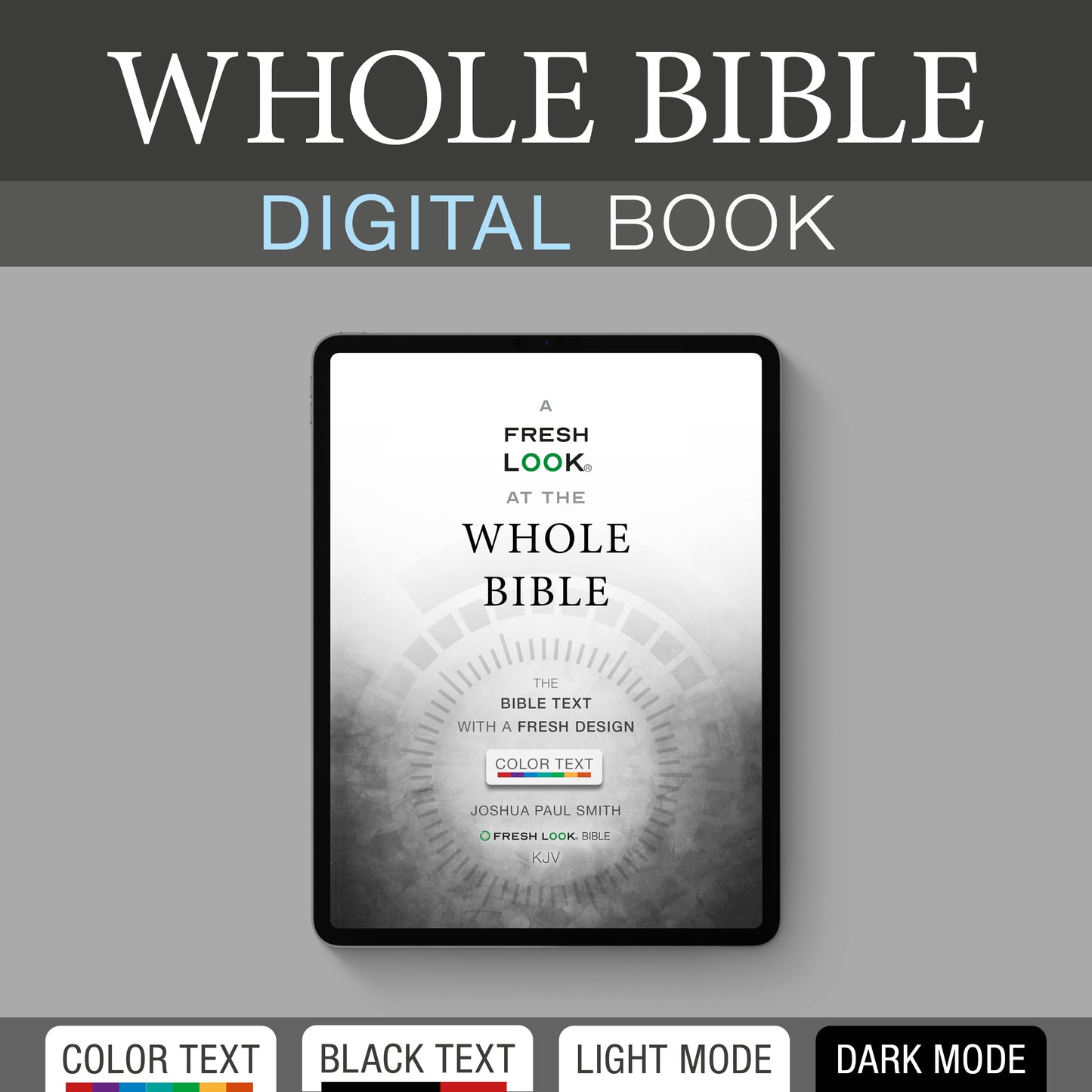 Whole Bible Digital Book