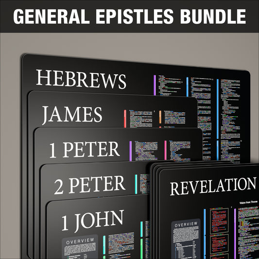 General Epistles & Revelation Bundle - Dark Mode
