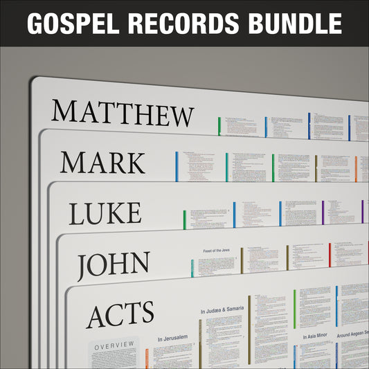 Gospel Records & Acts Bundle - Light Mode