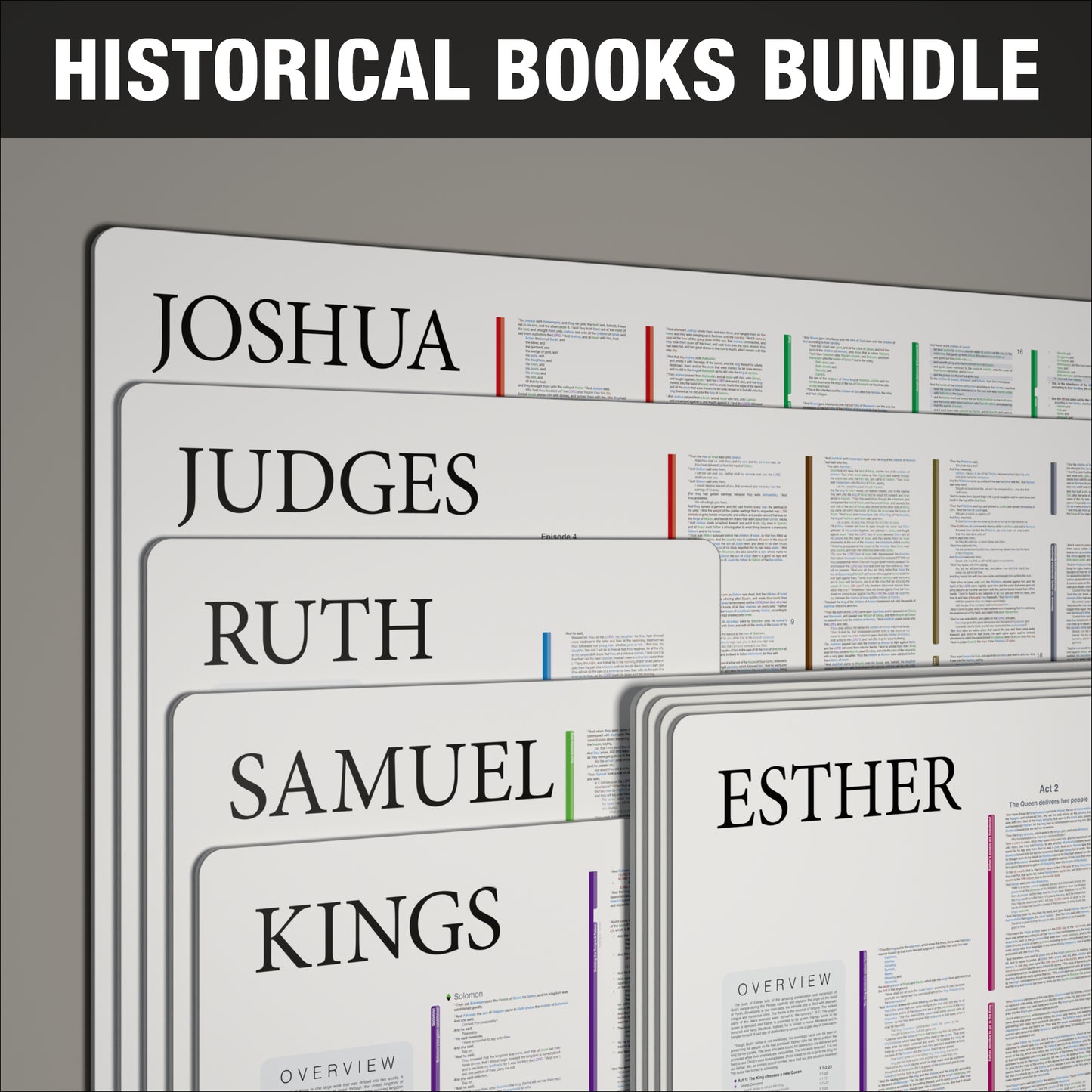 Historical Books Bundle - Light Mode