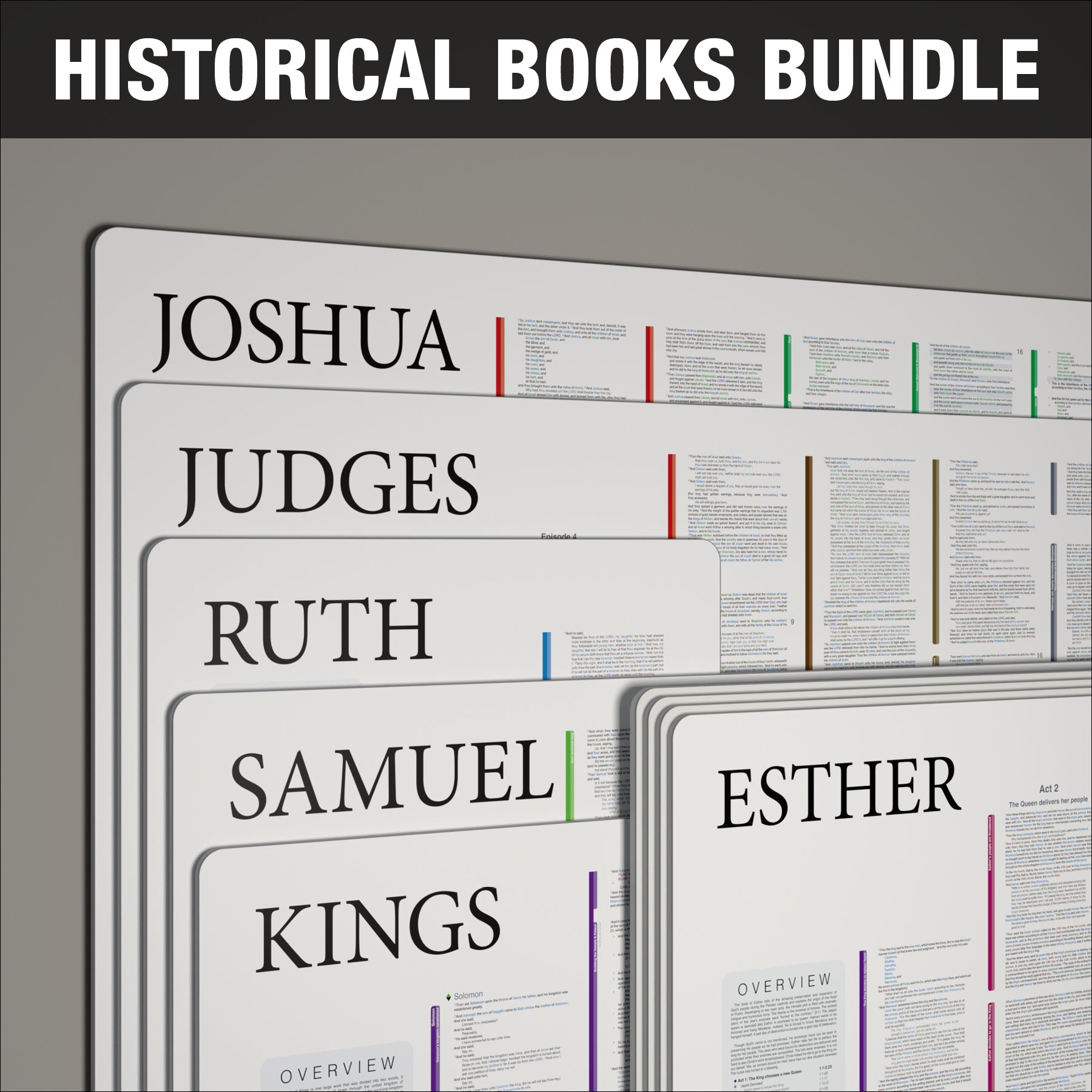 Historical Books Bundle - Light Mode