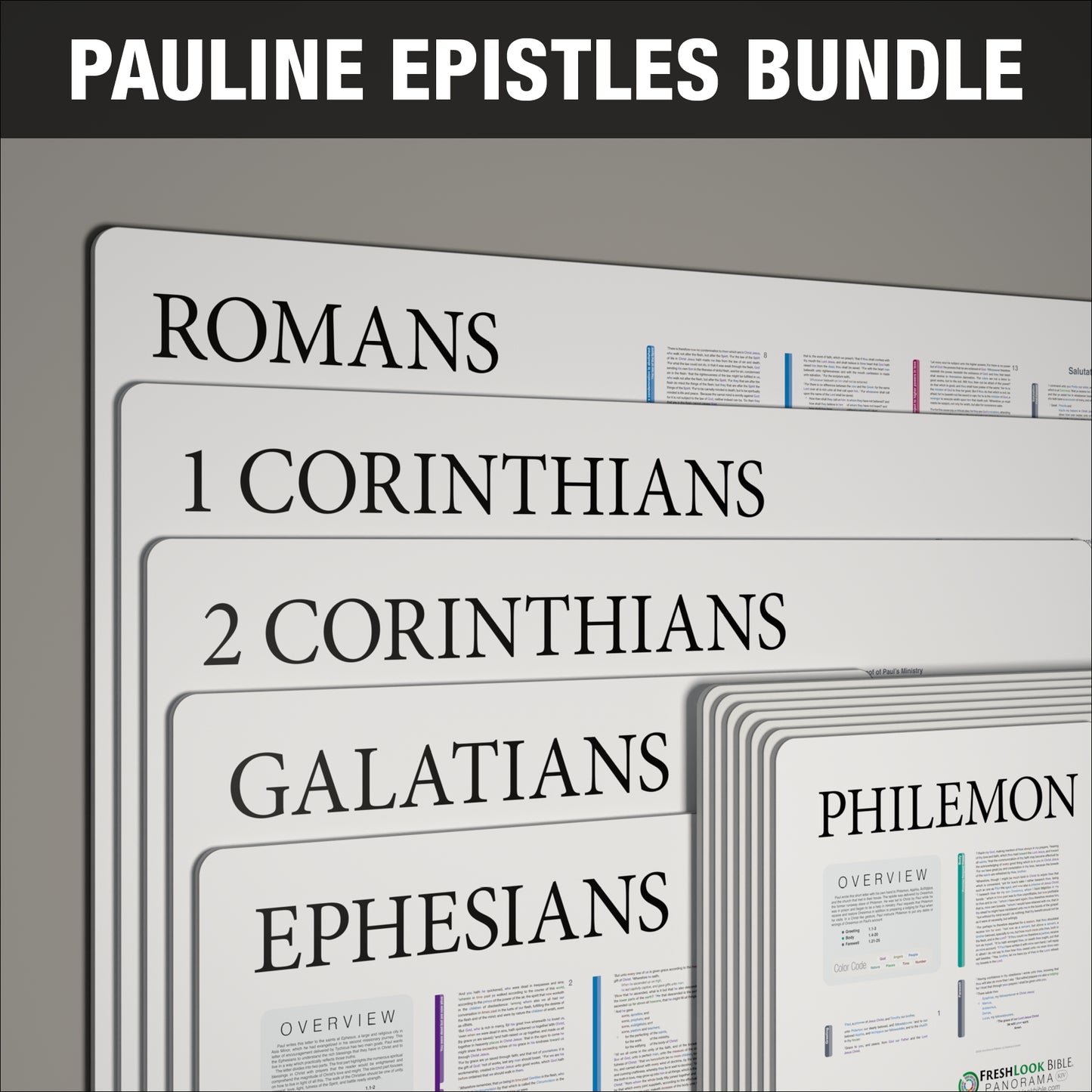 Pauline Epistles Bundle - Light Mode
